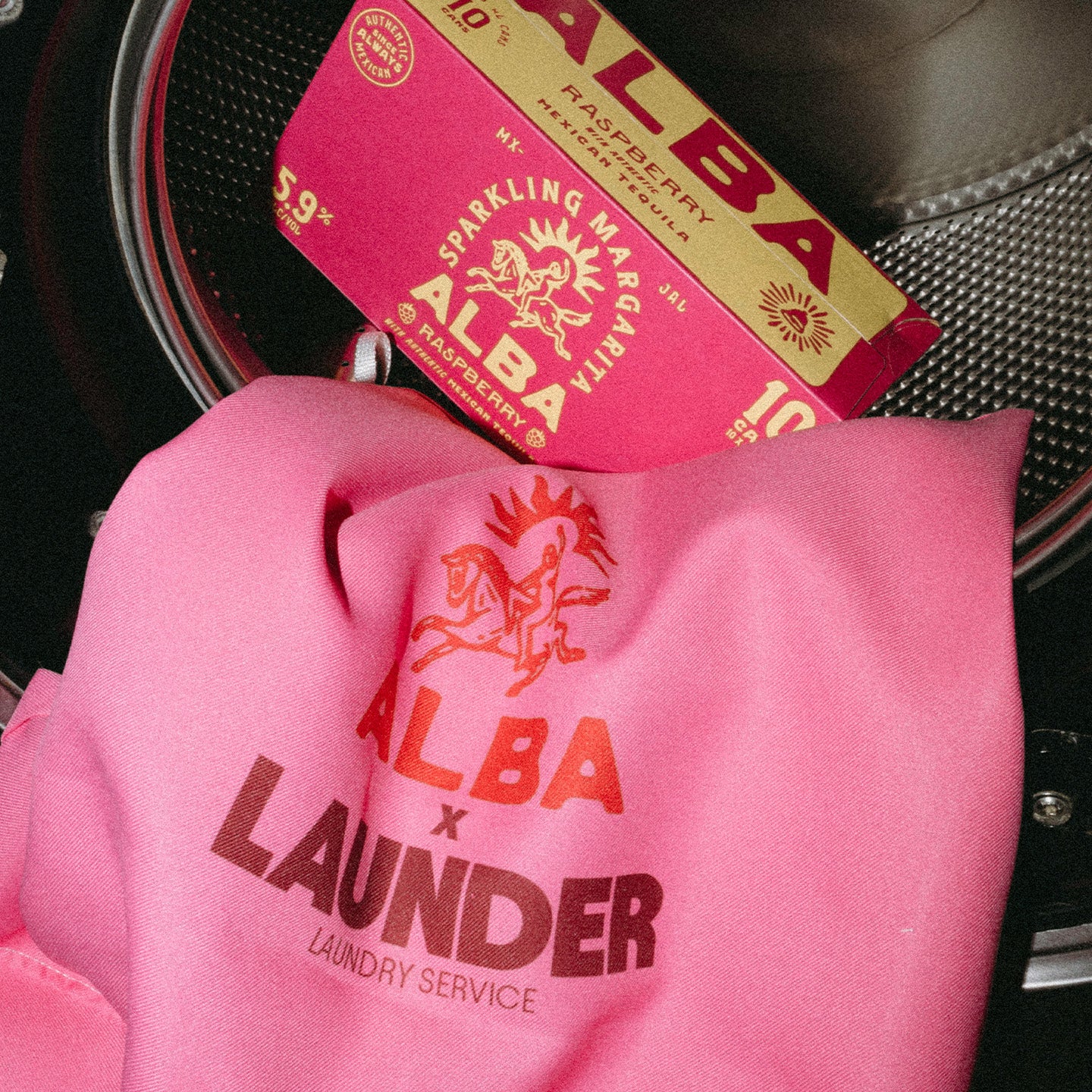 ALBA x Launder Raspberry Bundle